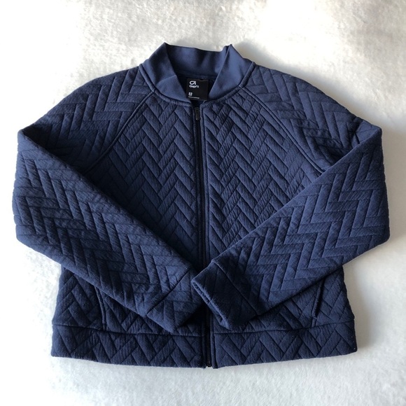 QUILTED boxy bomber - Picture 1 of 6